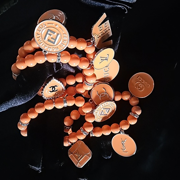 Handmade Charm Bracelets ( 4 pc) - Picture 2 of 3